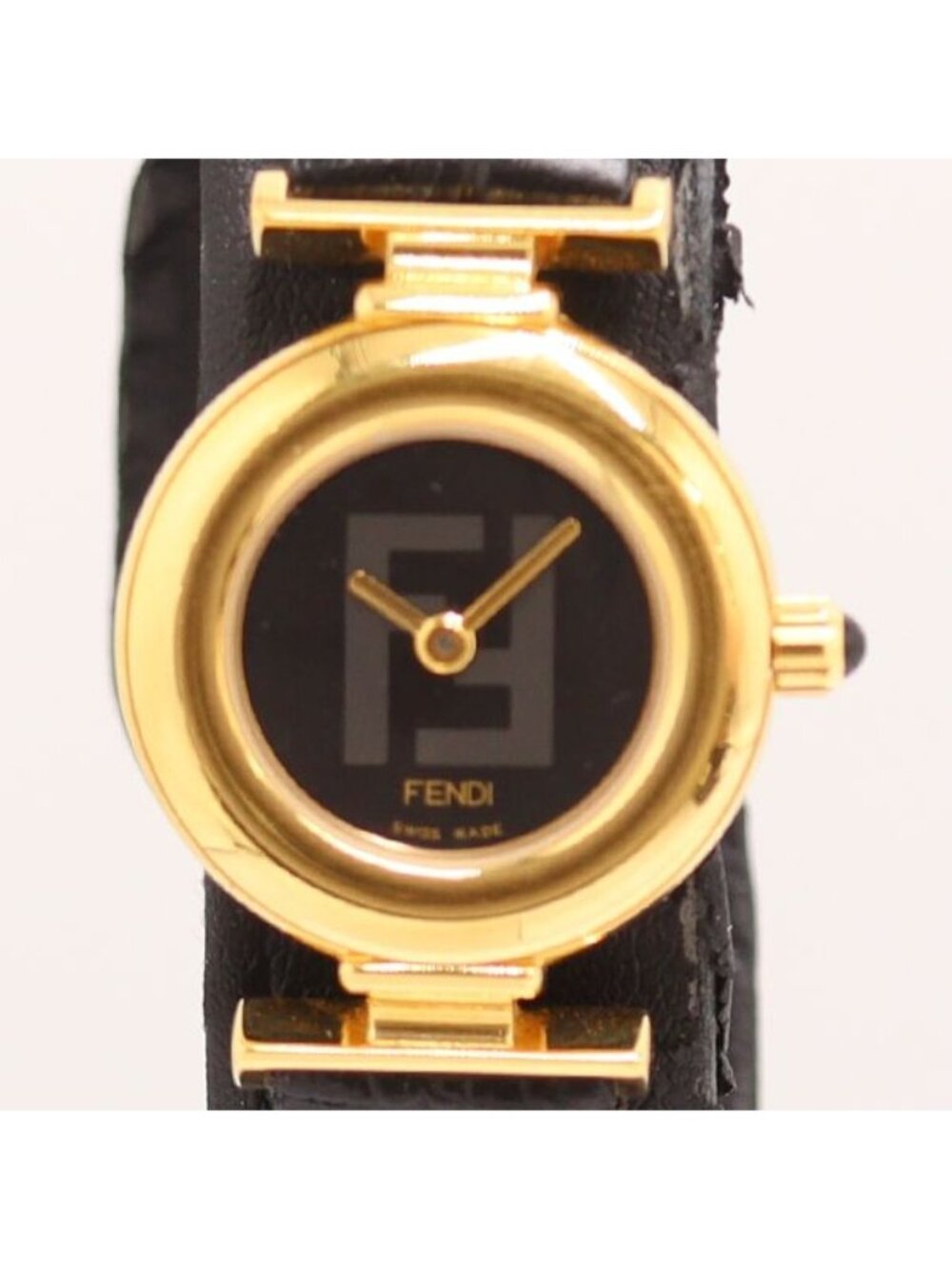 Fendi Black Dial Watch
